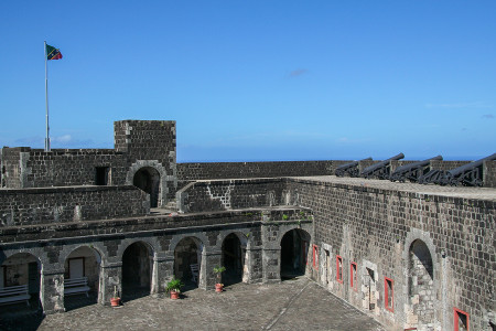S. Cristóvão e Nevis, Fortaleza de Brimstone Hill